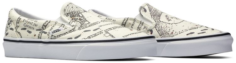 Harry Potter x Vans Classic Slip On Marauders Map