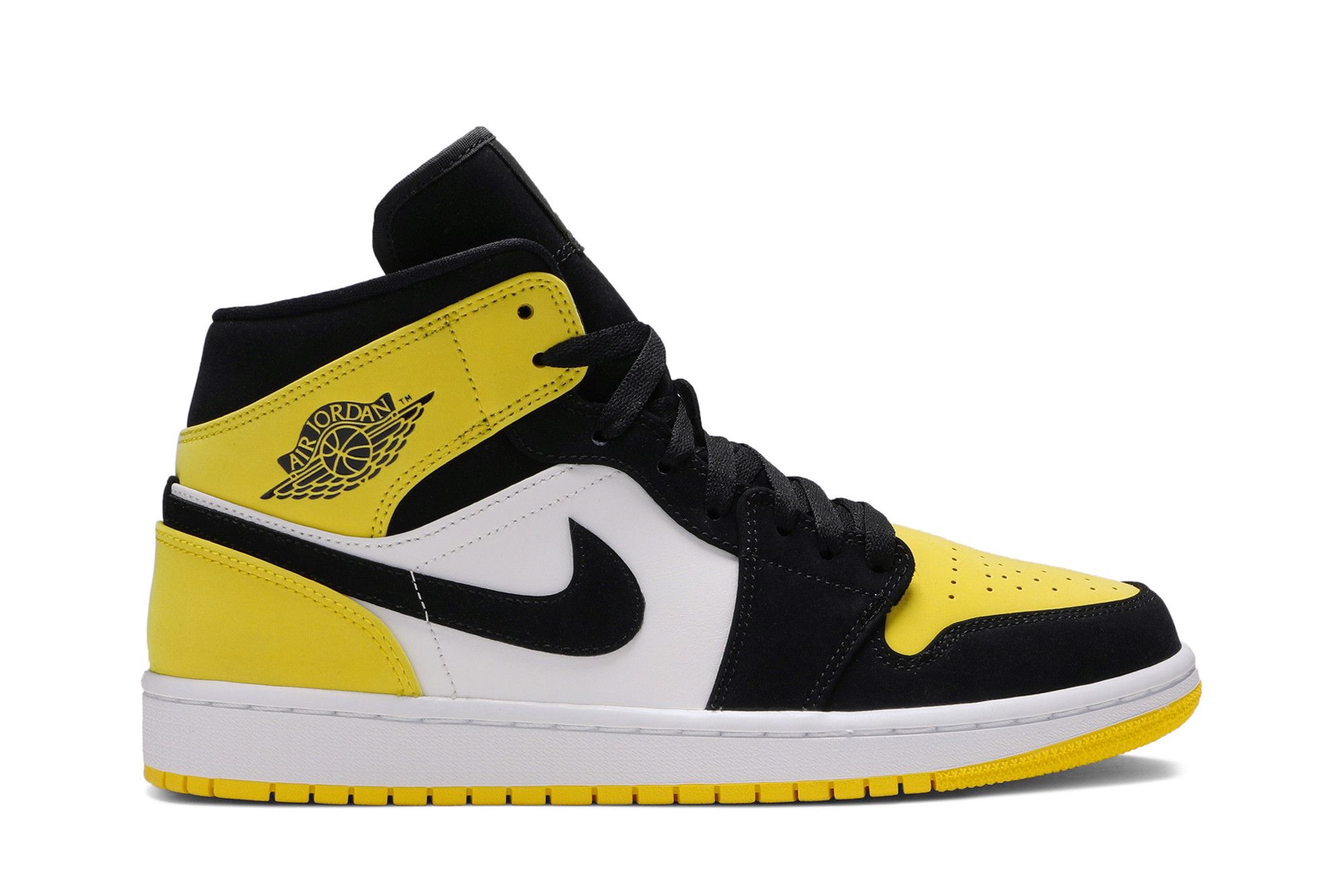 jordan 1s yellow and black