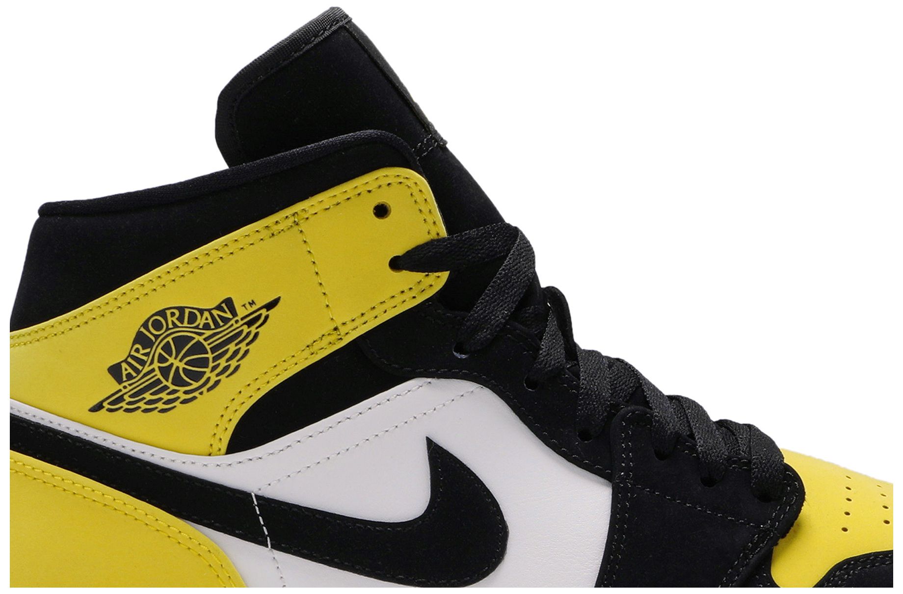 jordan 1 mid goose feather yellow