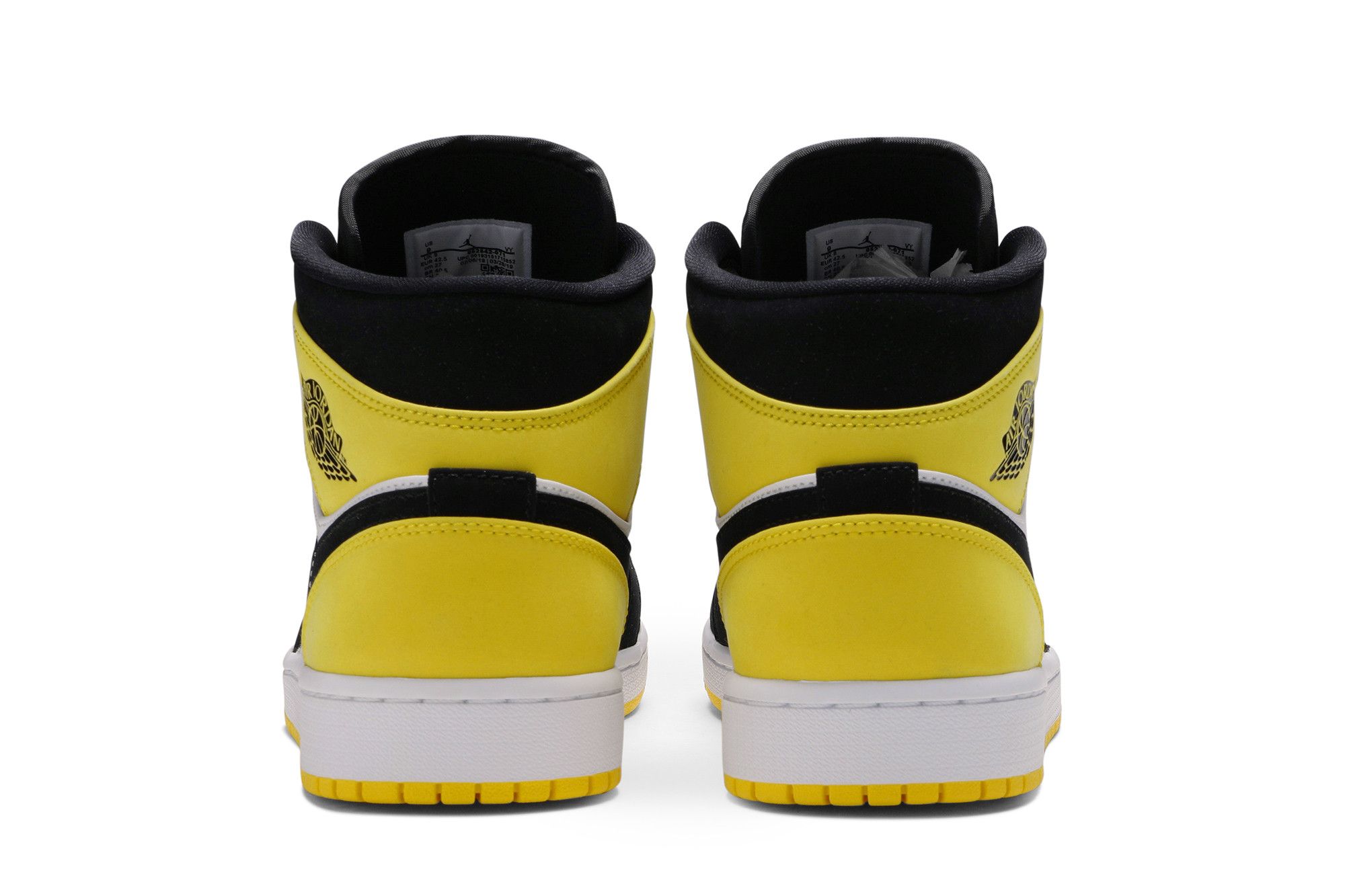 Jordan mid yellow toe clearance