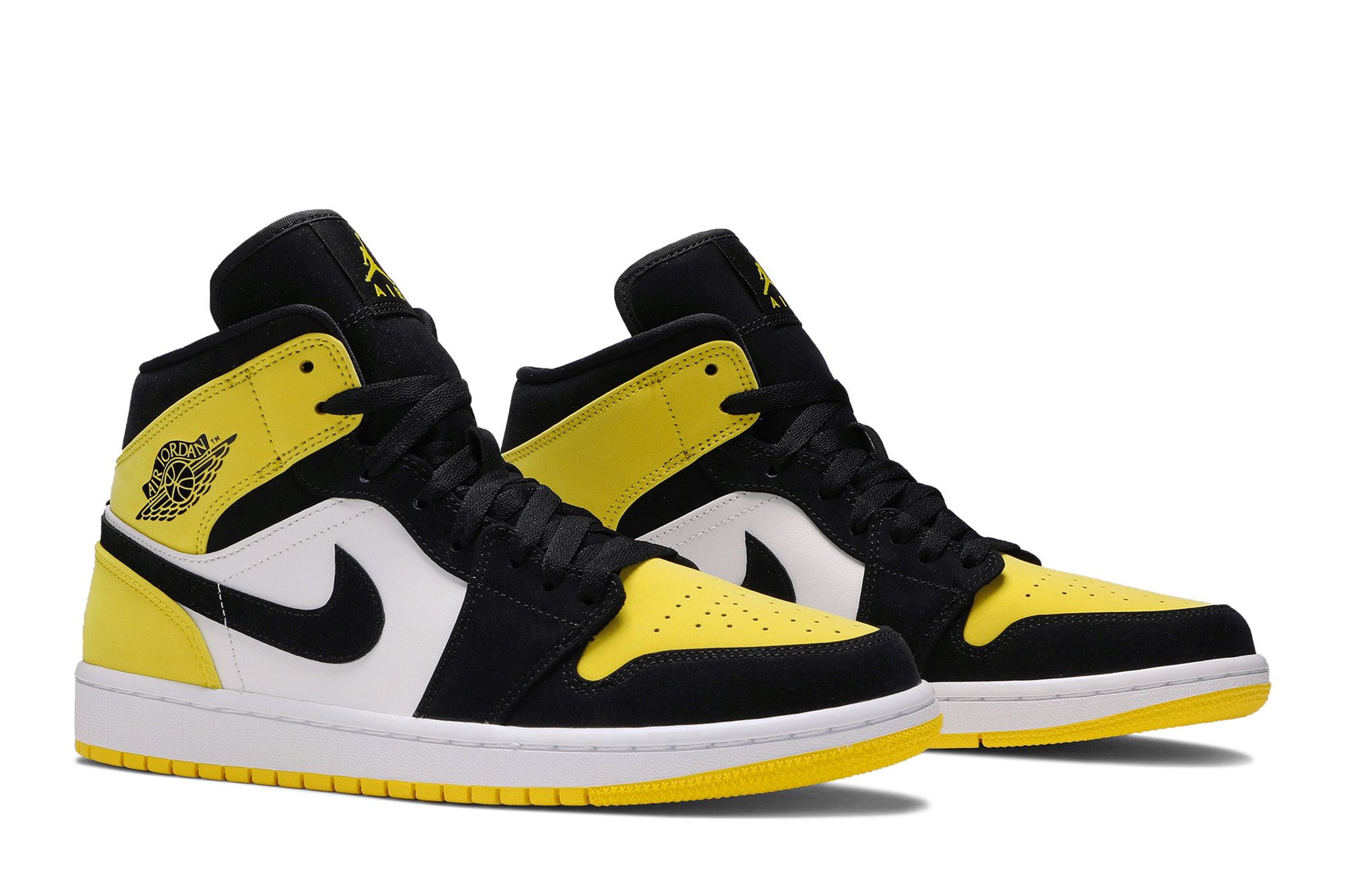 Buy Air Jordan 1 Mid SE Yellow Toe 852542 071 GOAT