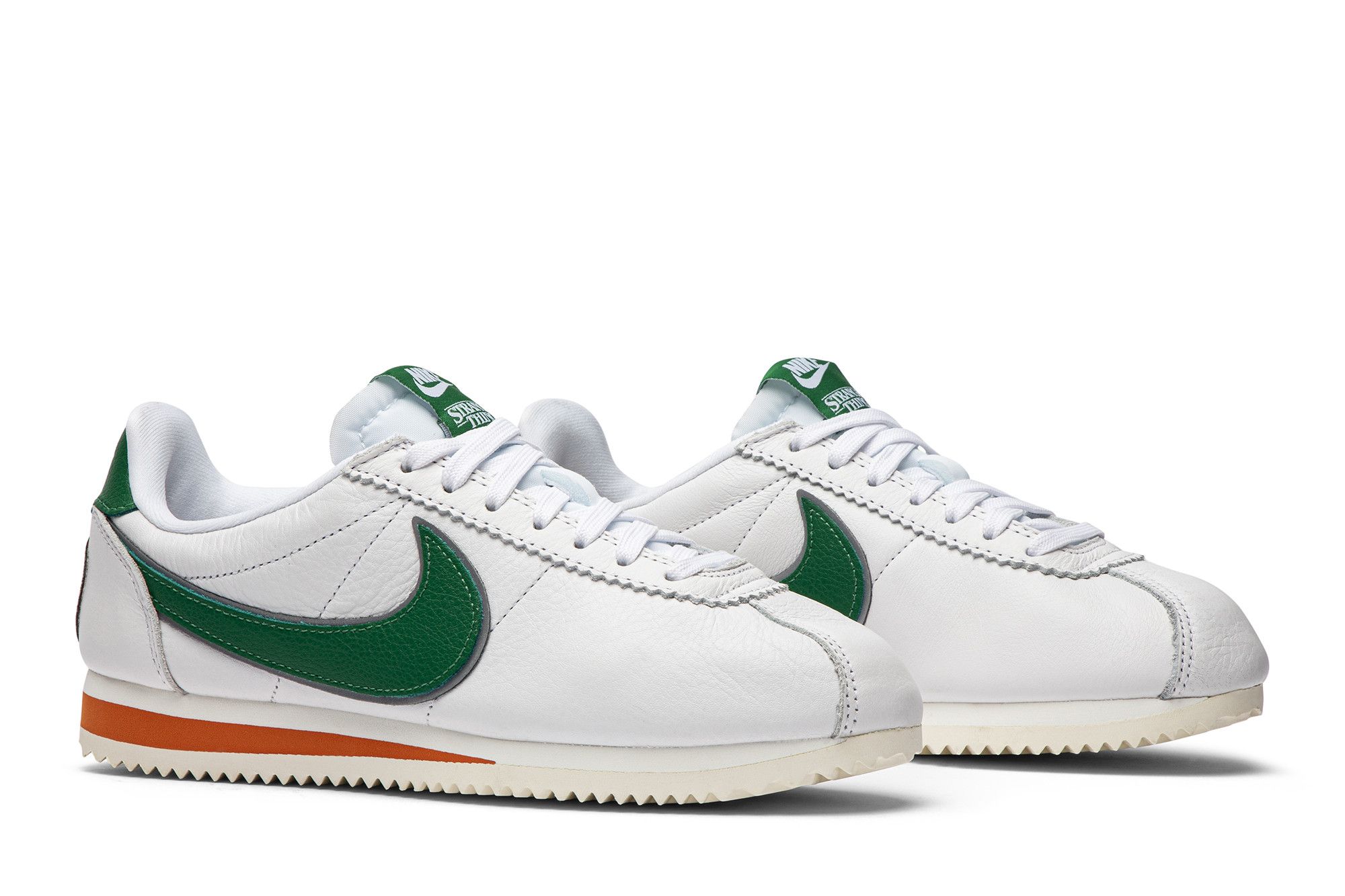 Classic cortez stranger things - white/pine green sale
