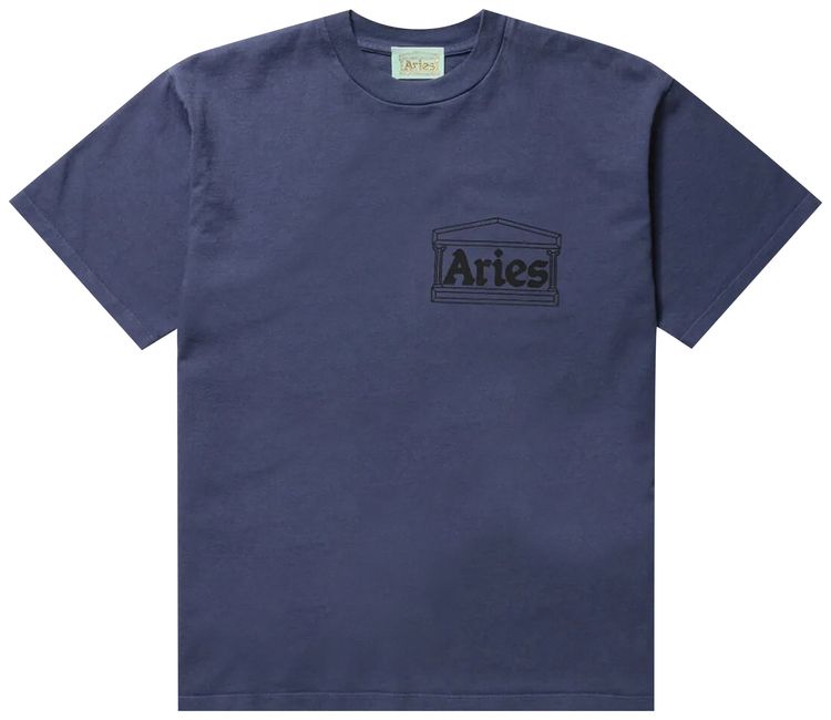 Aries Temple Tee Navy