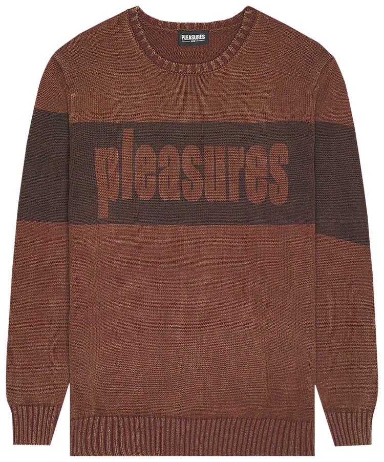 Pleasures Lighter Sweater Brown