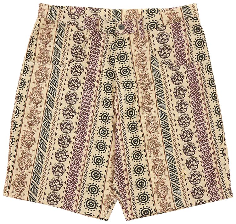 Pleasures Orbit Shorts Tan