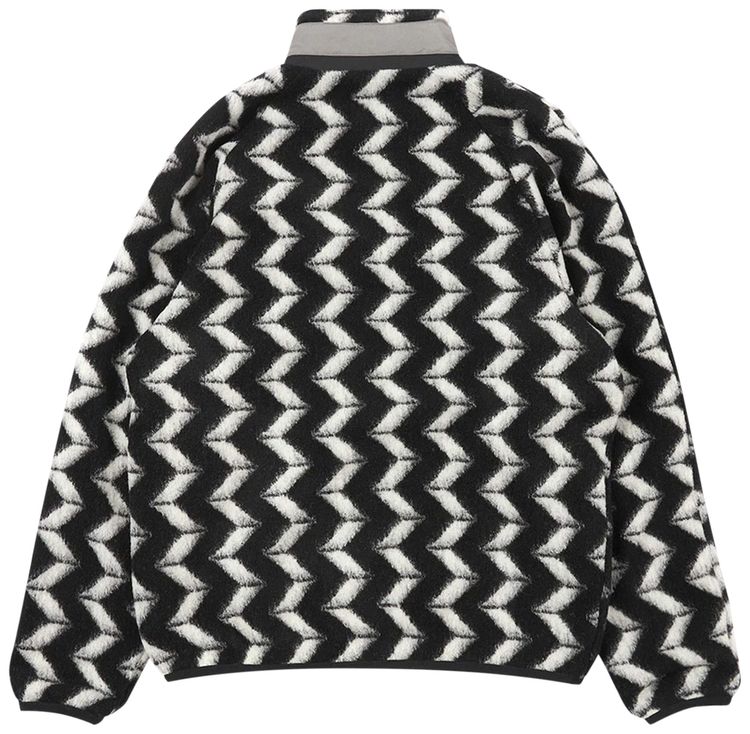 Pleasures Drifter Fuzzy Jacket Black