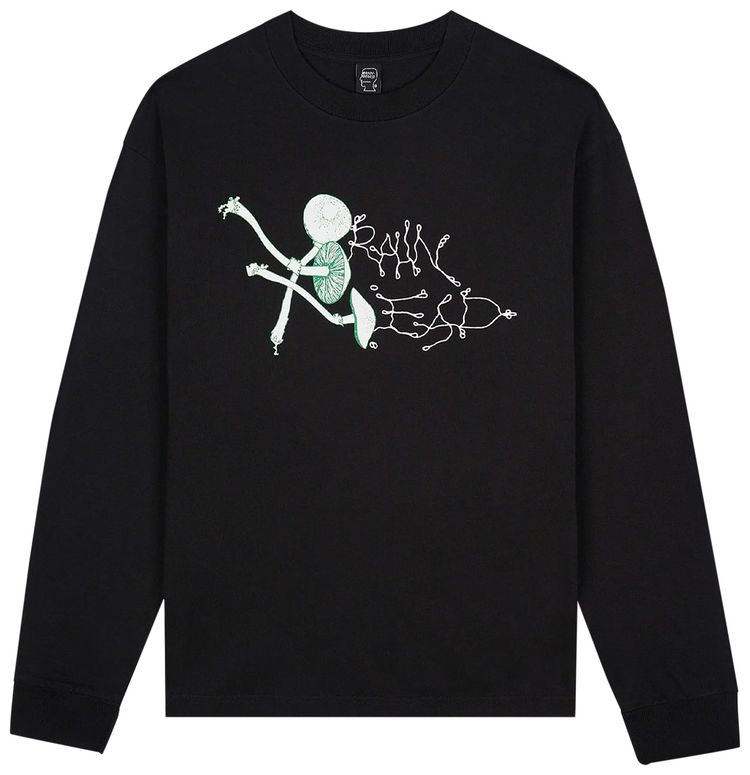Brain Dead Post Human Laboratories Long Sleeve Black