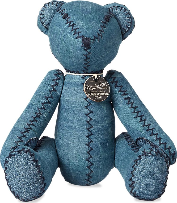 Polo Ralph Lauren Fairlee Denim Jacquard Teddy Bear Indigo