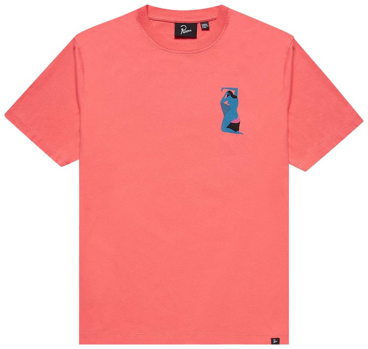 Parra Emotional Neglect T Shirt Faded Coral