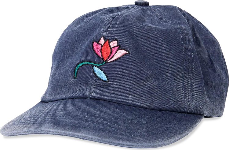 Parra Secret Flower 6 Panel 'Navy Blue'