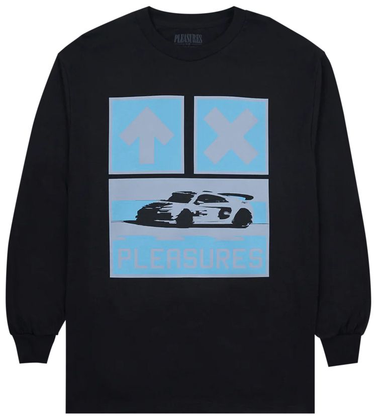 Pleasures Drive Long Sleeve Black