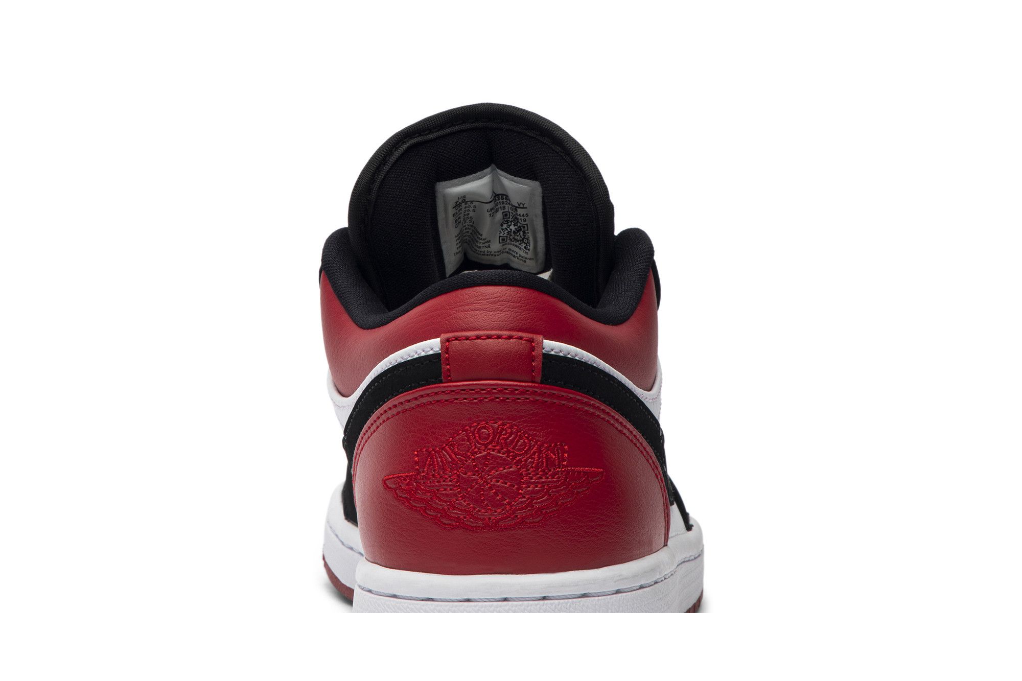 Buy Air Jordan 1 Low 'Black Toe' - 553558 116 | GOAT