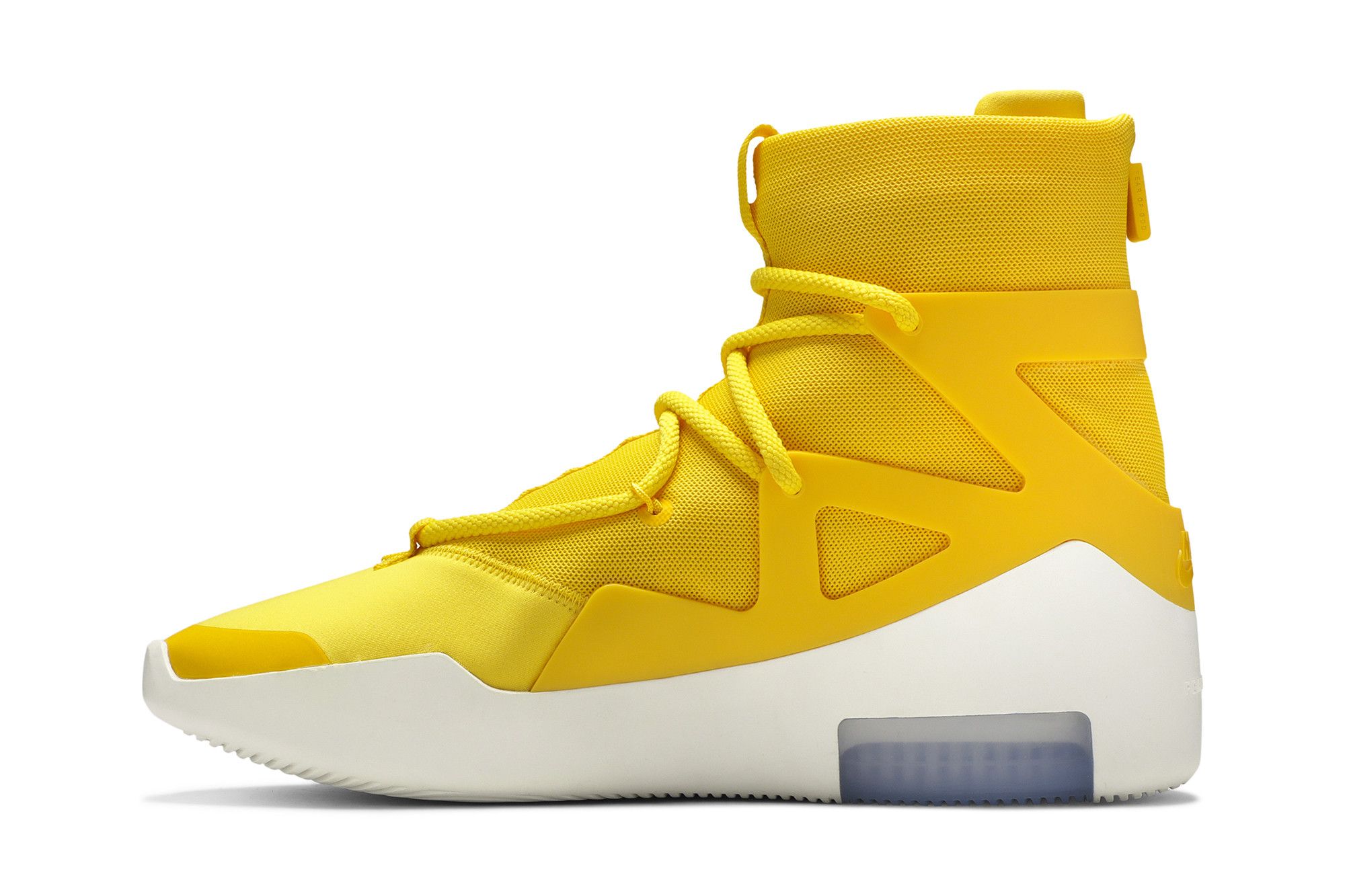 Yellow fear of god nike online