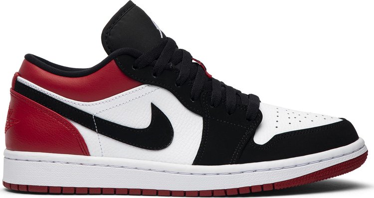 Buy Jordan 1 Low 'Black Toe' - 116 - Red | GOAT