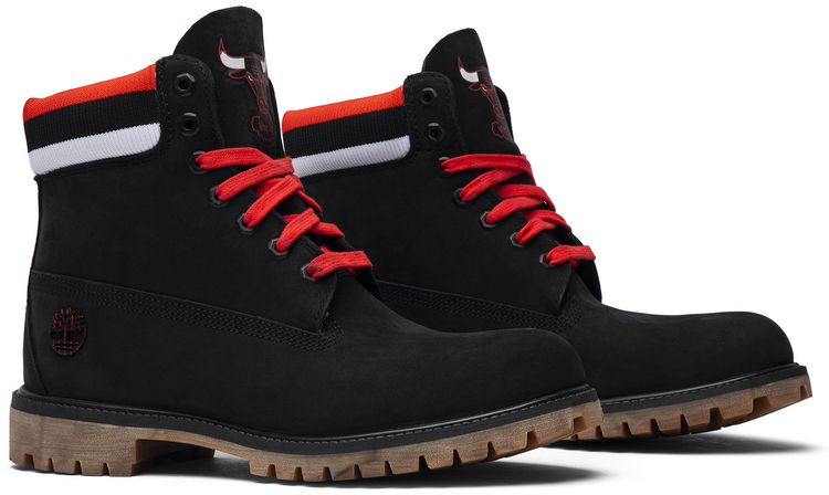 NBA x Mitchell and Ness x Timberland 6 Inch Classic Premium Boot Chicago Bulls