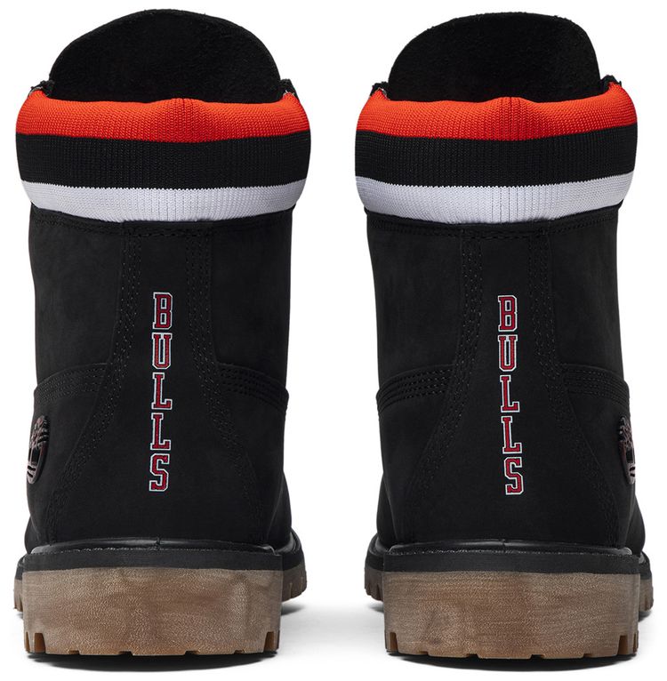 NBA x Mitchell and Ness x Timberland 6 Inch Classic Premium Boot Chicago Bulls