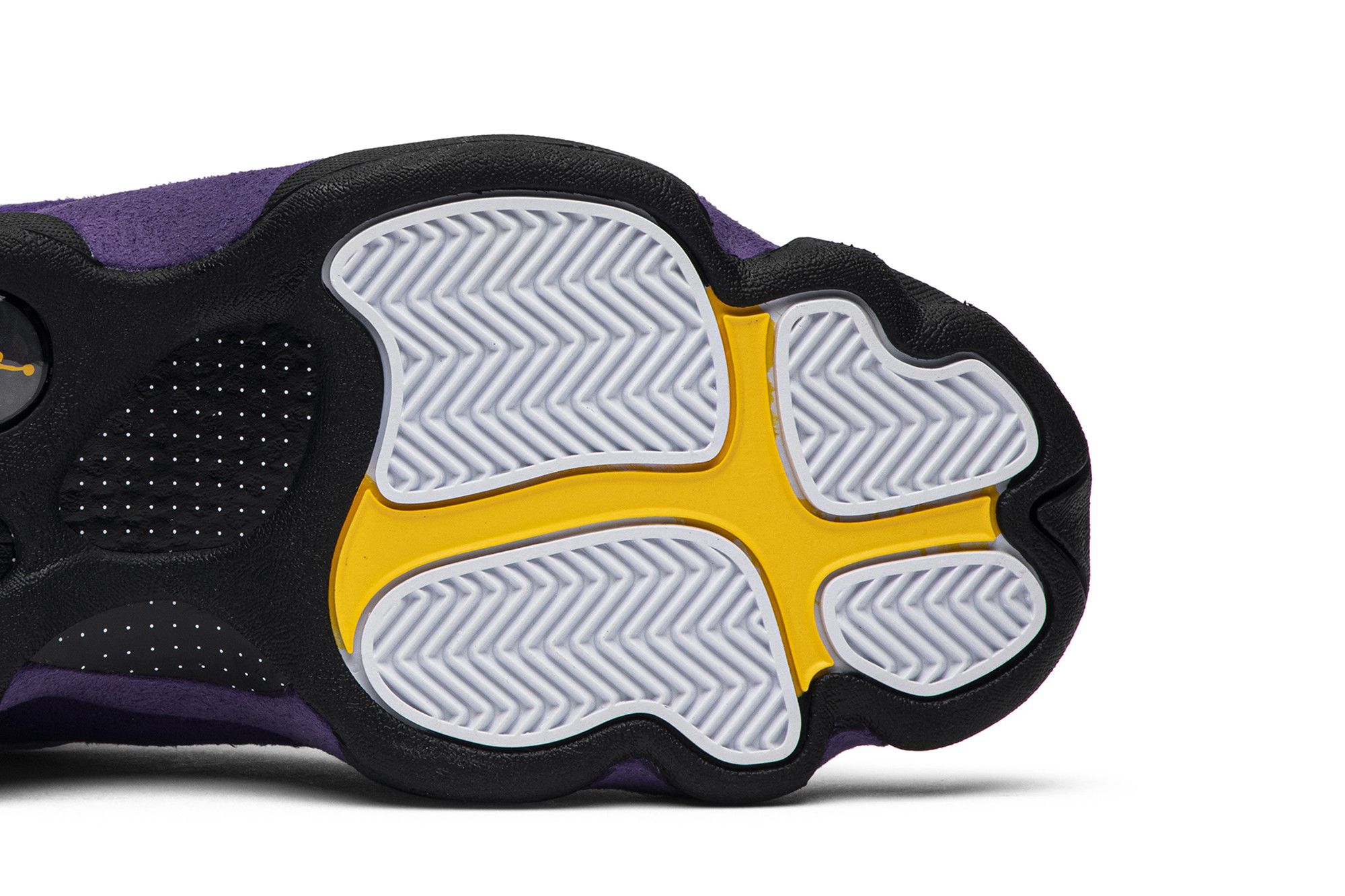 Jordan 13 purple and yellow store