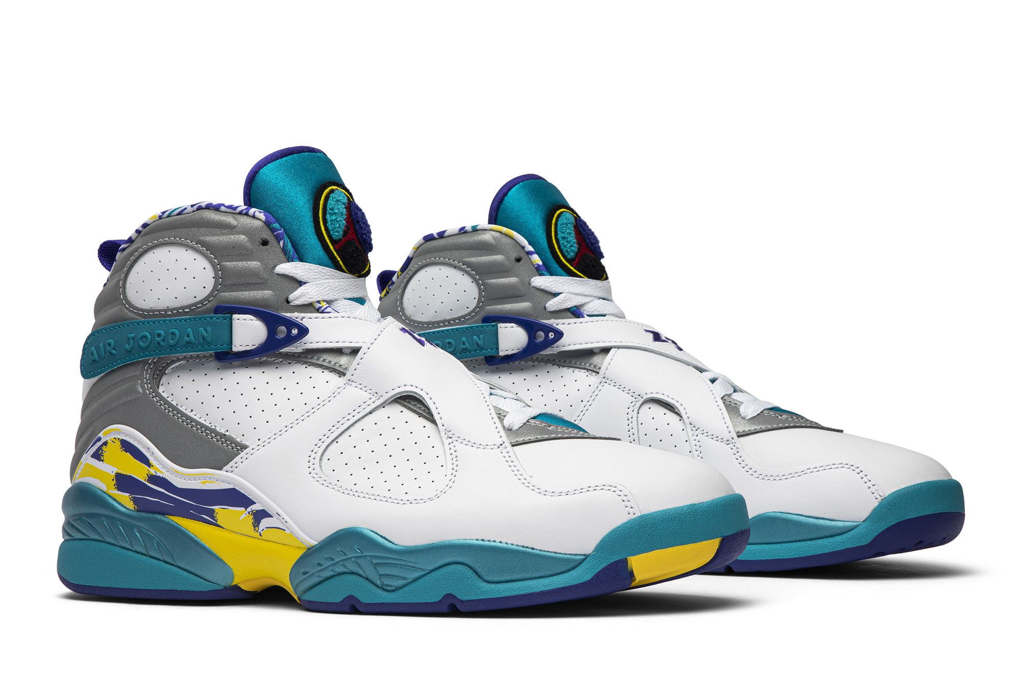 Jordan 8 white aqua shirt 2025