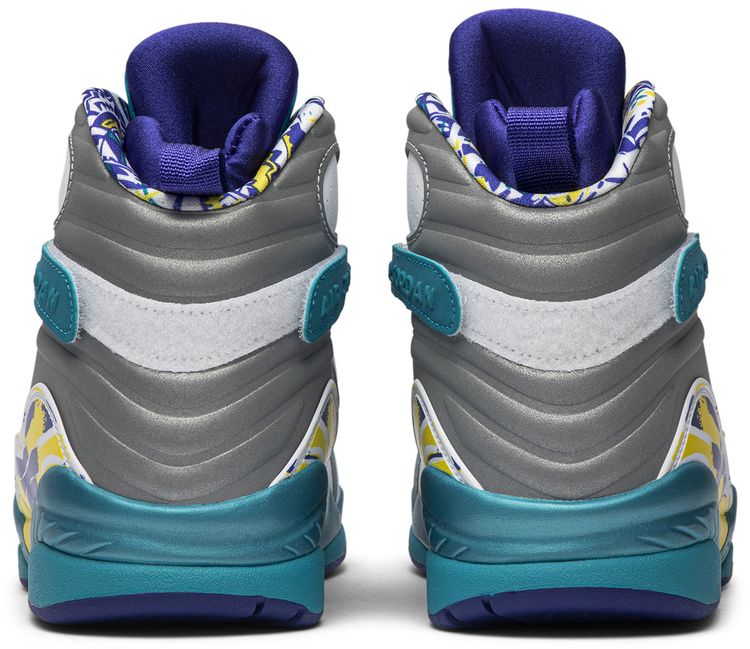 Wmns Air Jordan 8 Retro White Aqua