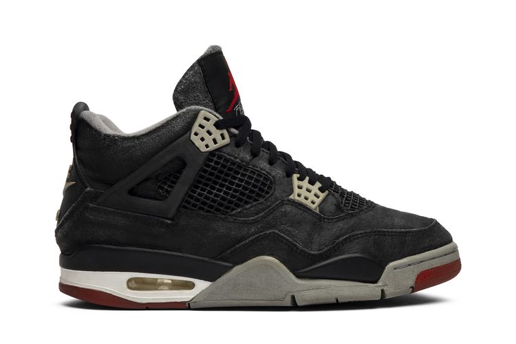 Air Jordan 4 Black/Cement Grey