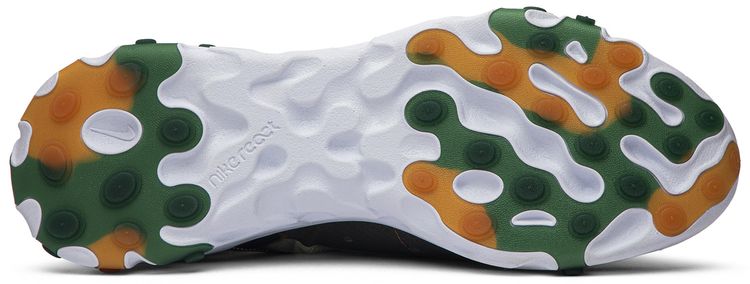 Nike React Element 87 Ivory Orange