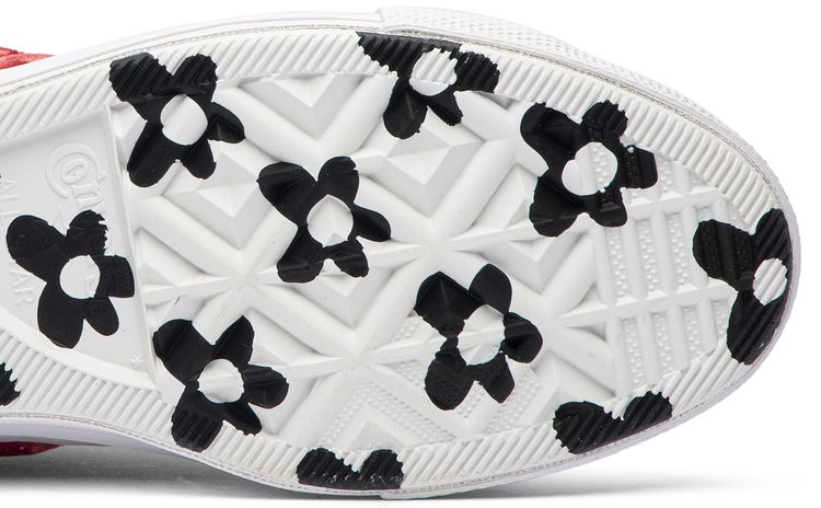 Golf Le Fleur x Converse One Star Quilted Velvet Cherry