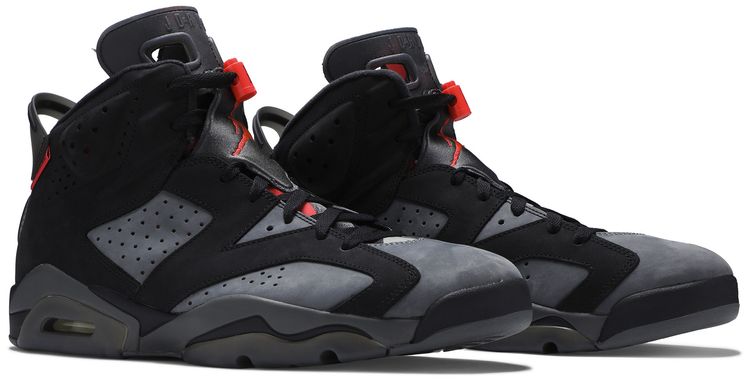 Paris Saint Germain x Air Jordan 6 Retro Iron Grey
