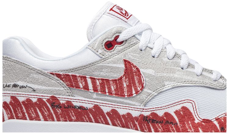 Air Max 1 Sketch To Shelf   University Red