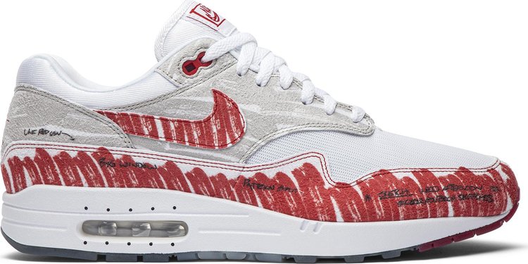 Air Max 1 'Sketch To Shelf - University Red'