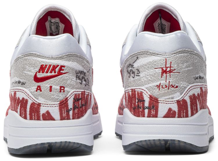 Air Max 1 Sketch To Shelf   University Red