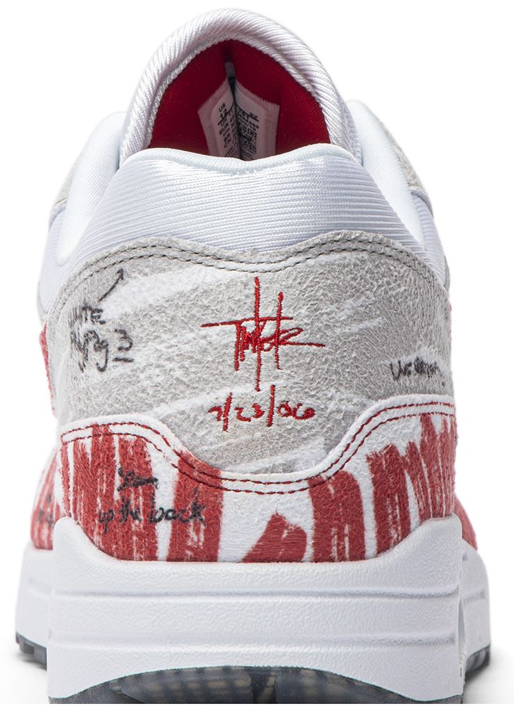Air Max 1 Sketch To Shelf   University Red