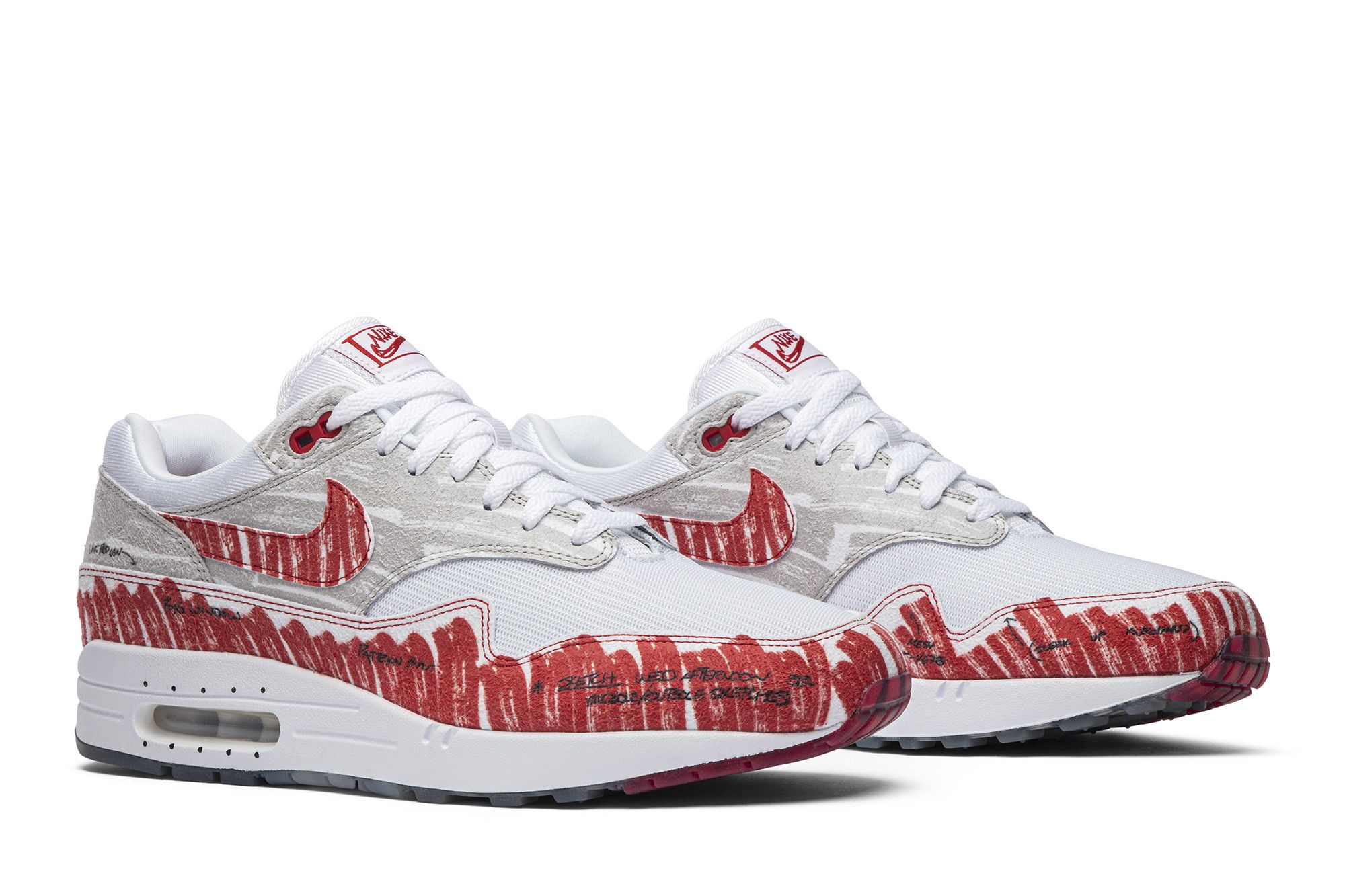Buy Air Max 1 Sketch To Shelf University Red CJ4286 101 GOAT