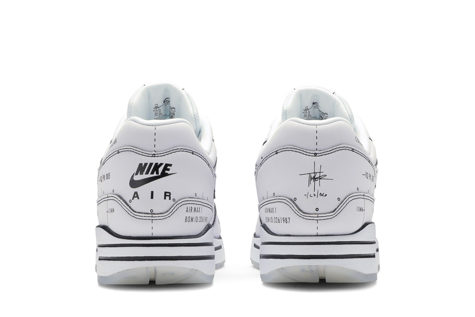 Air max sketch white sale