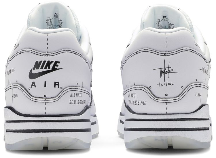 Nike Air Max 1 Sketch To Shelf White