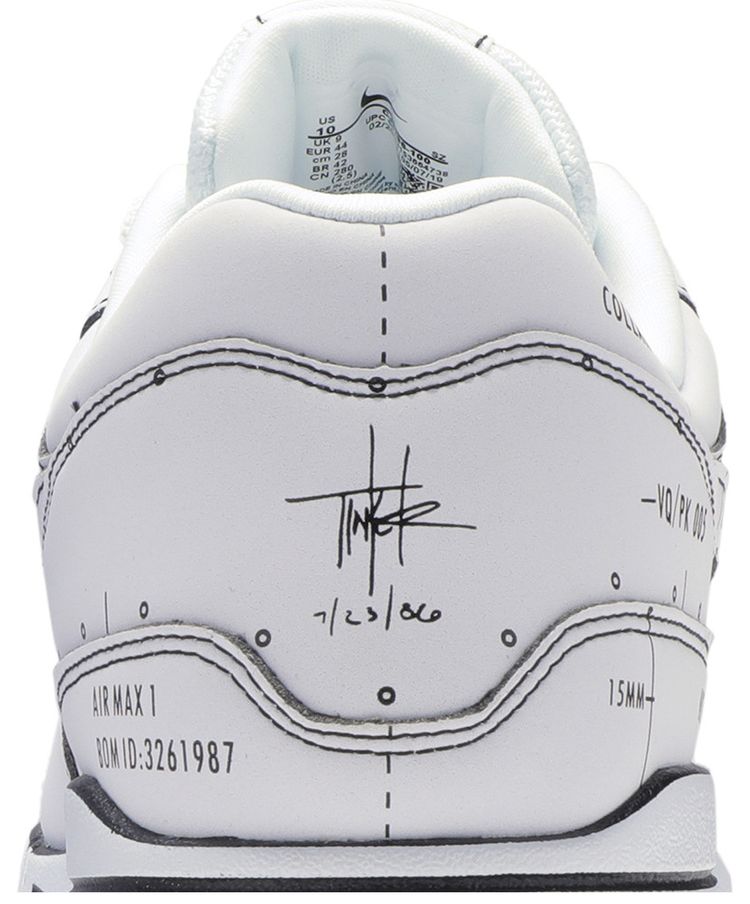 Nike Air Max 1 Sketch To Shelf White