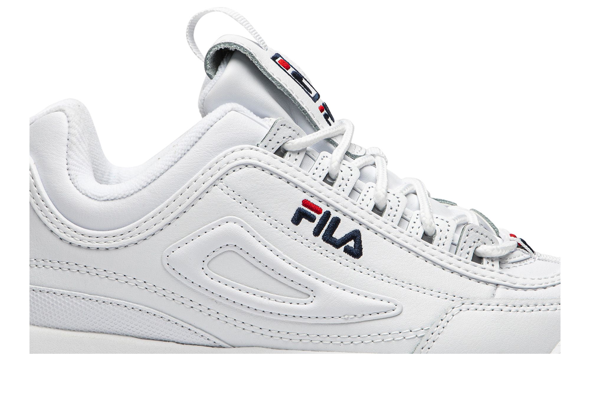 Fila disruptor ii premium white sales