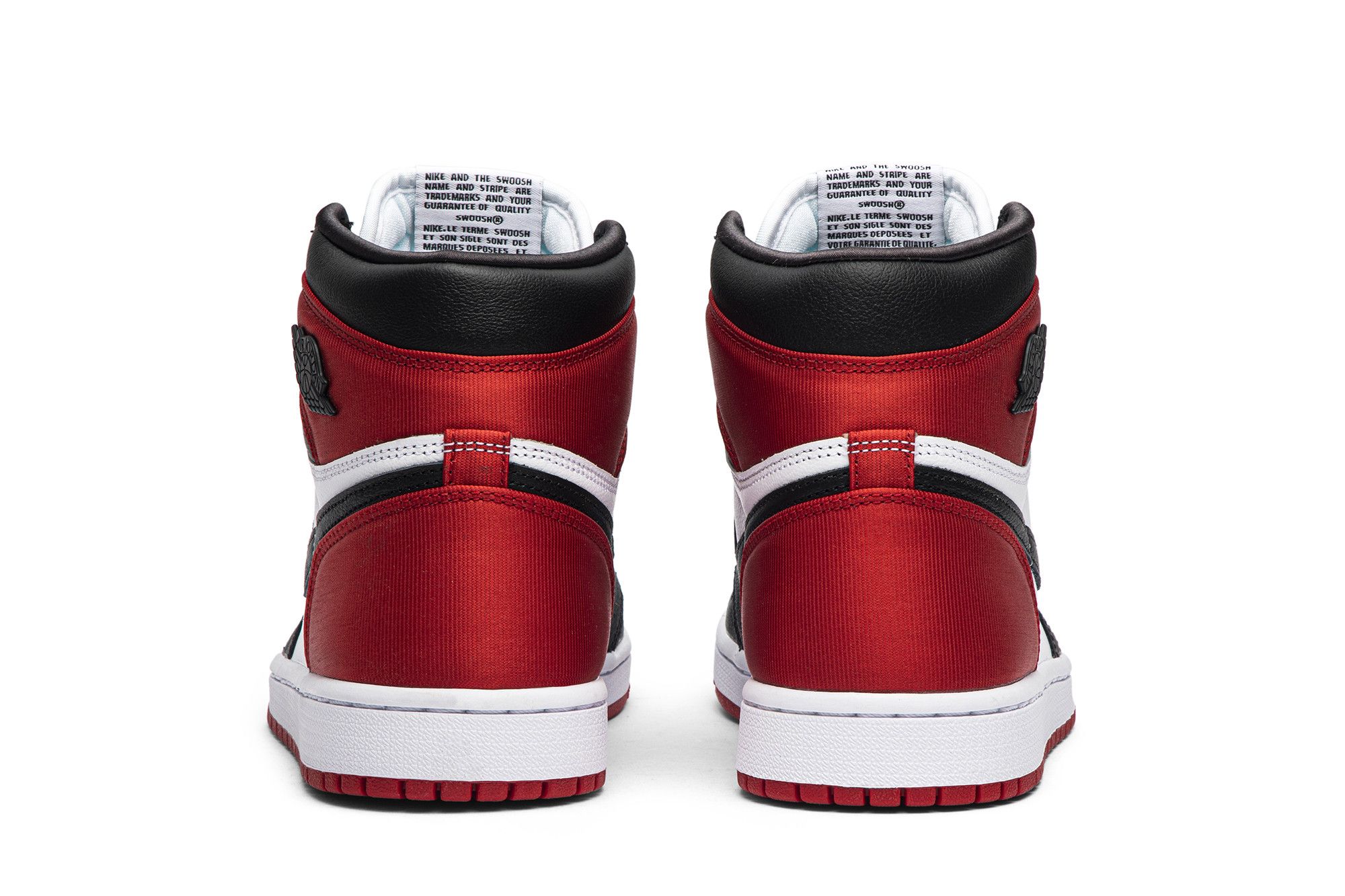Black toe satin jordans best sale