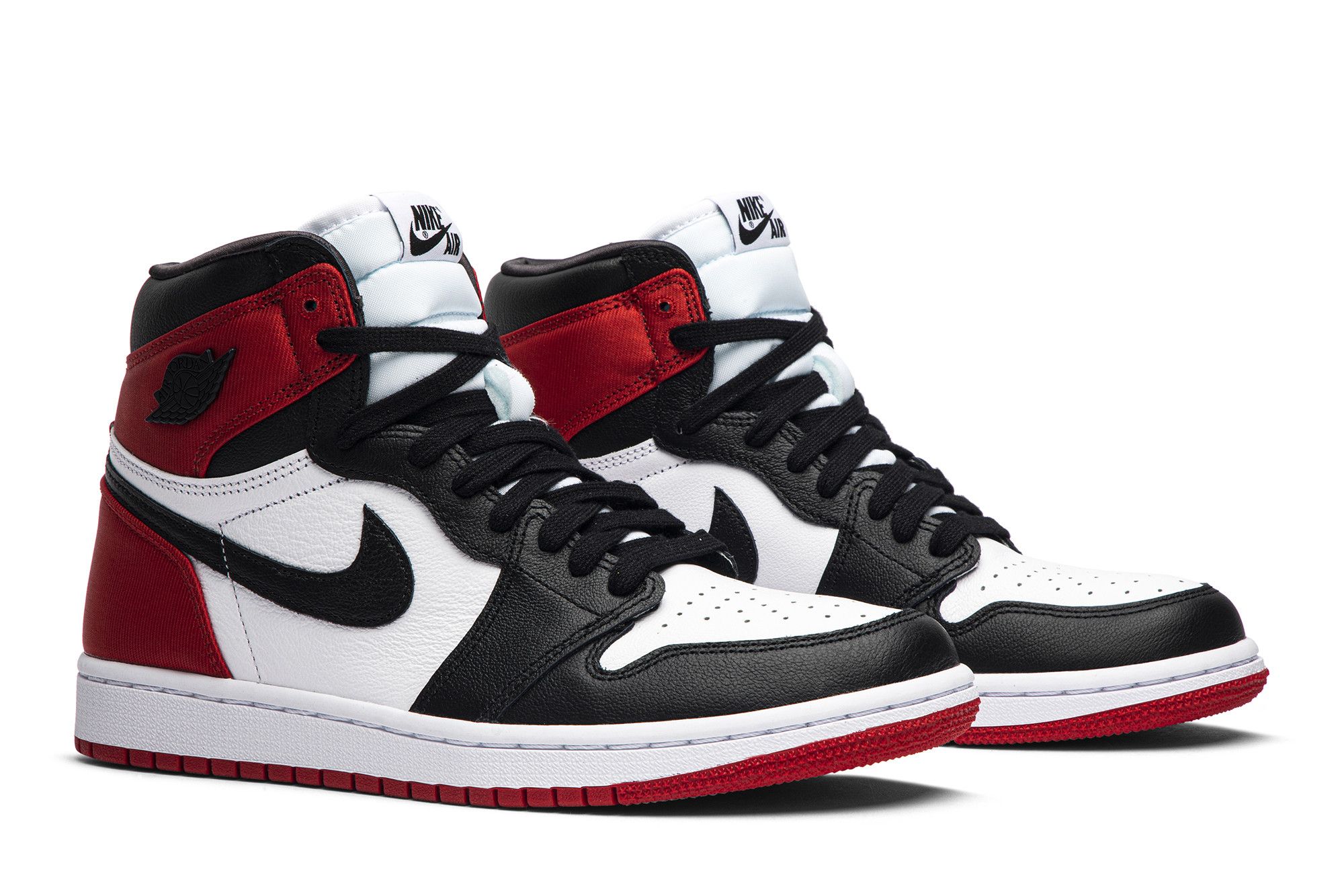 Womens satin black toe on sale