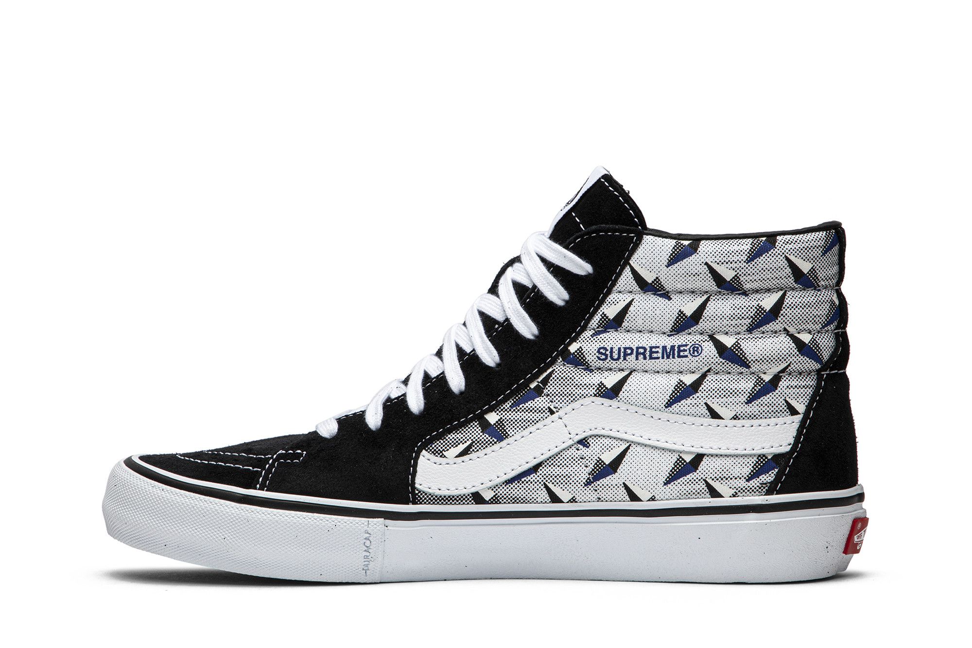 Vans sk8 hi supreme diamond plate white cheap