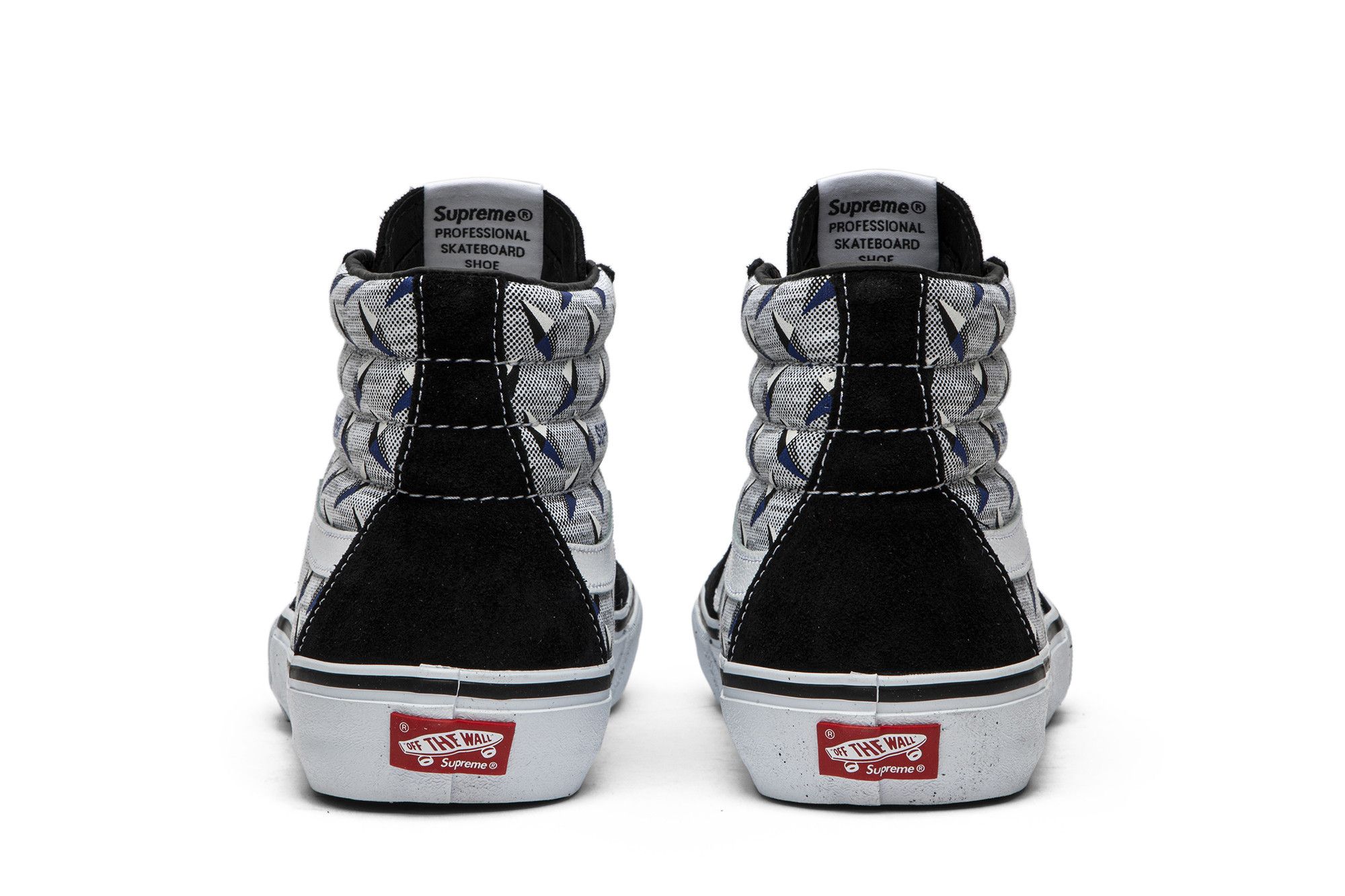 Buy Supreme x Sk8-Hi Pro 'Diamond Plate Black Grey