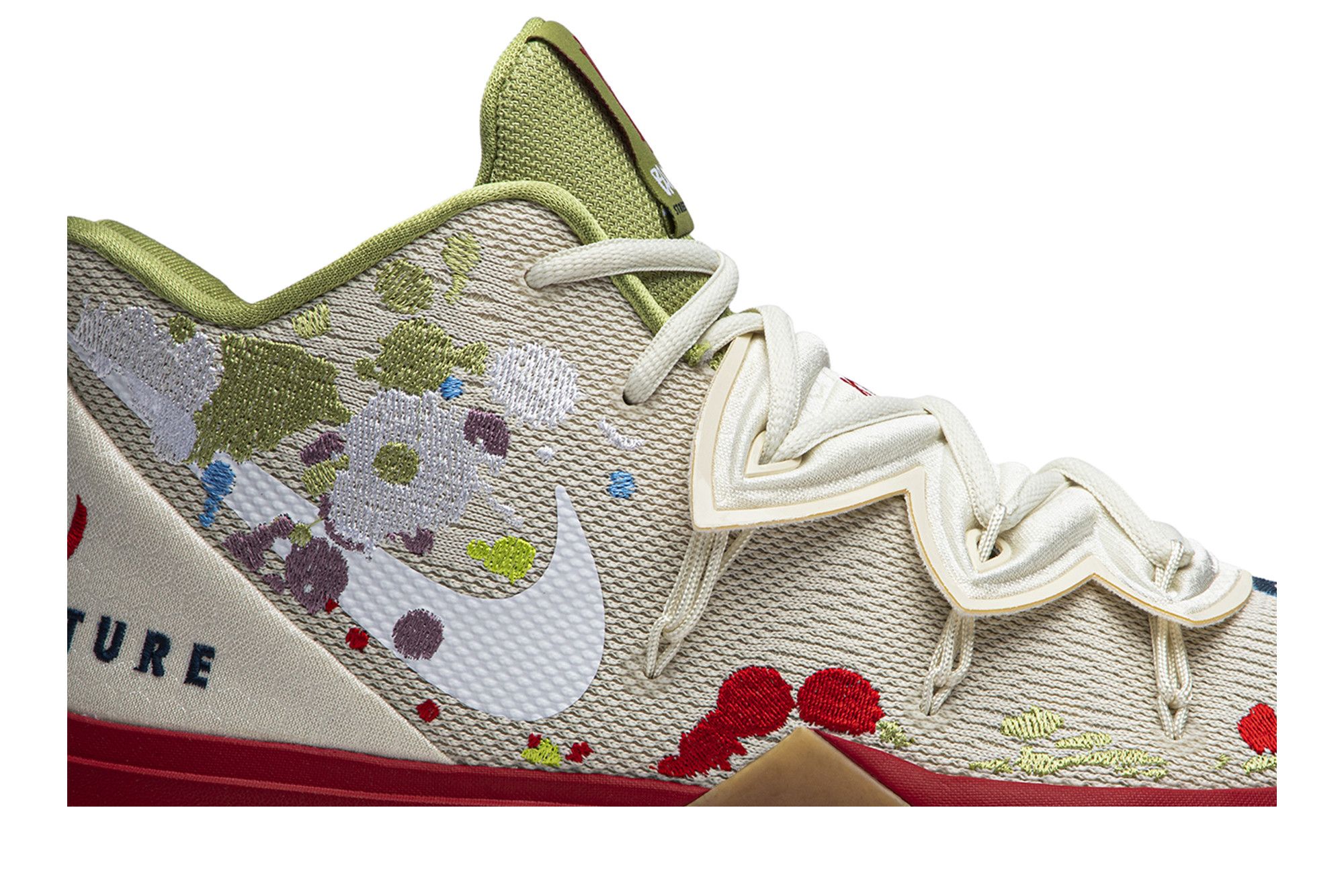 Nike Kyrie 5 Bandulu Embroidered Splatters Sz 13.5c CQ9341