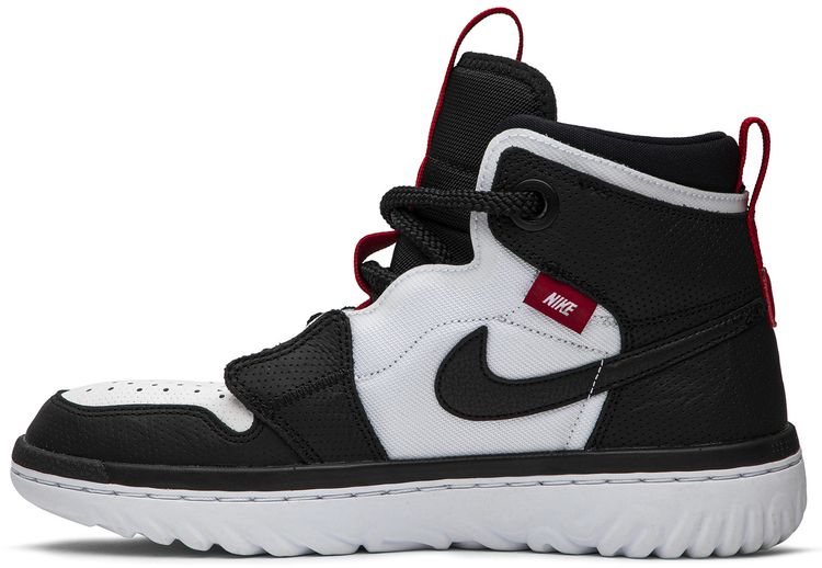 Air Jordan 1 React High Black White