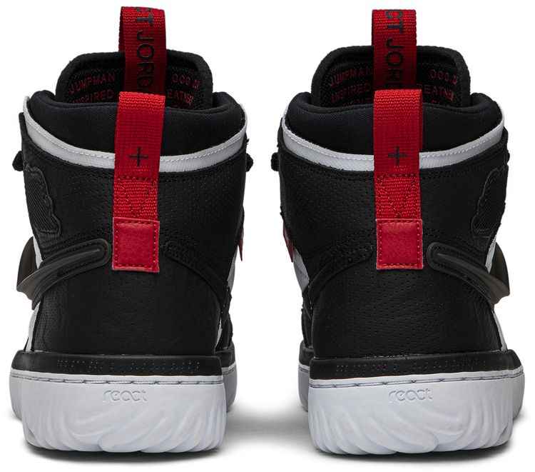 Air Jordan 1 React High Black White