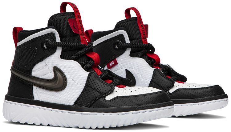 Air Jordan 1 React High Black White