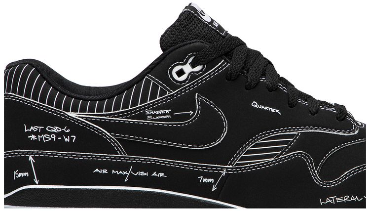 Nike Air Max 1 Sketch To Shelf   Black