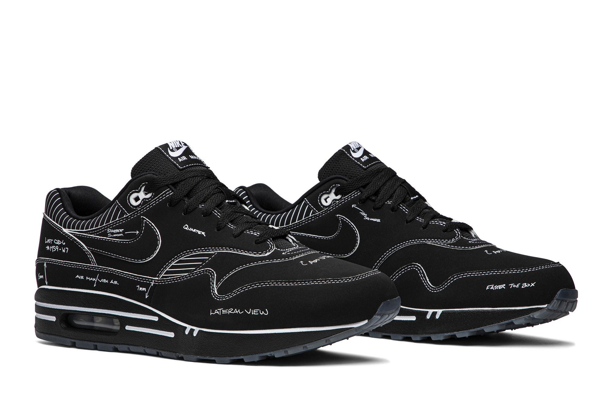Buy Air Max 1 Sketch To Shelf Black CJ4286 001 GOAT UK
