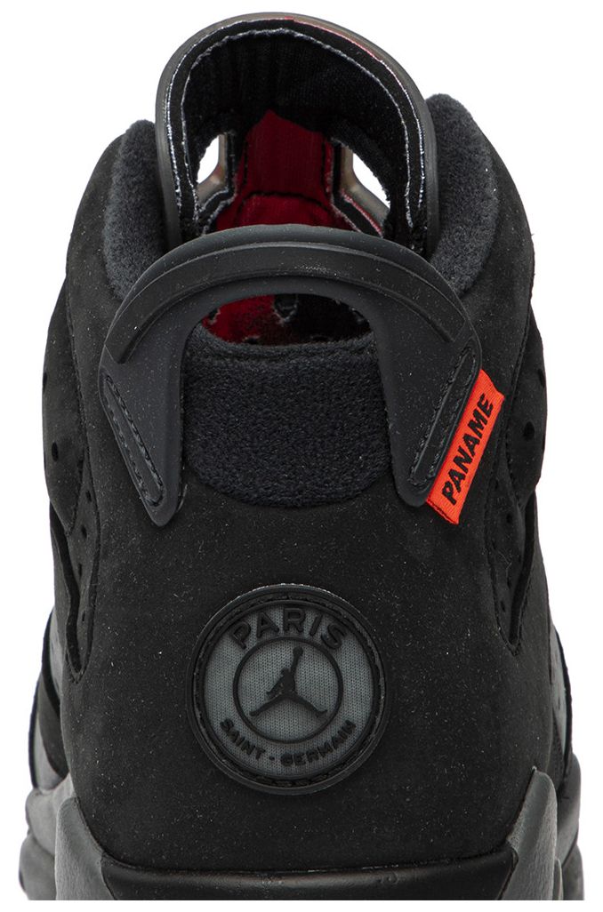 Paris Saint Germain x Air Jordan 6 Retro BG Iron Grey