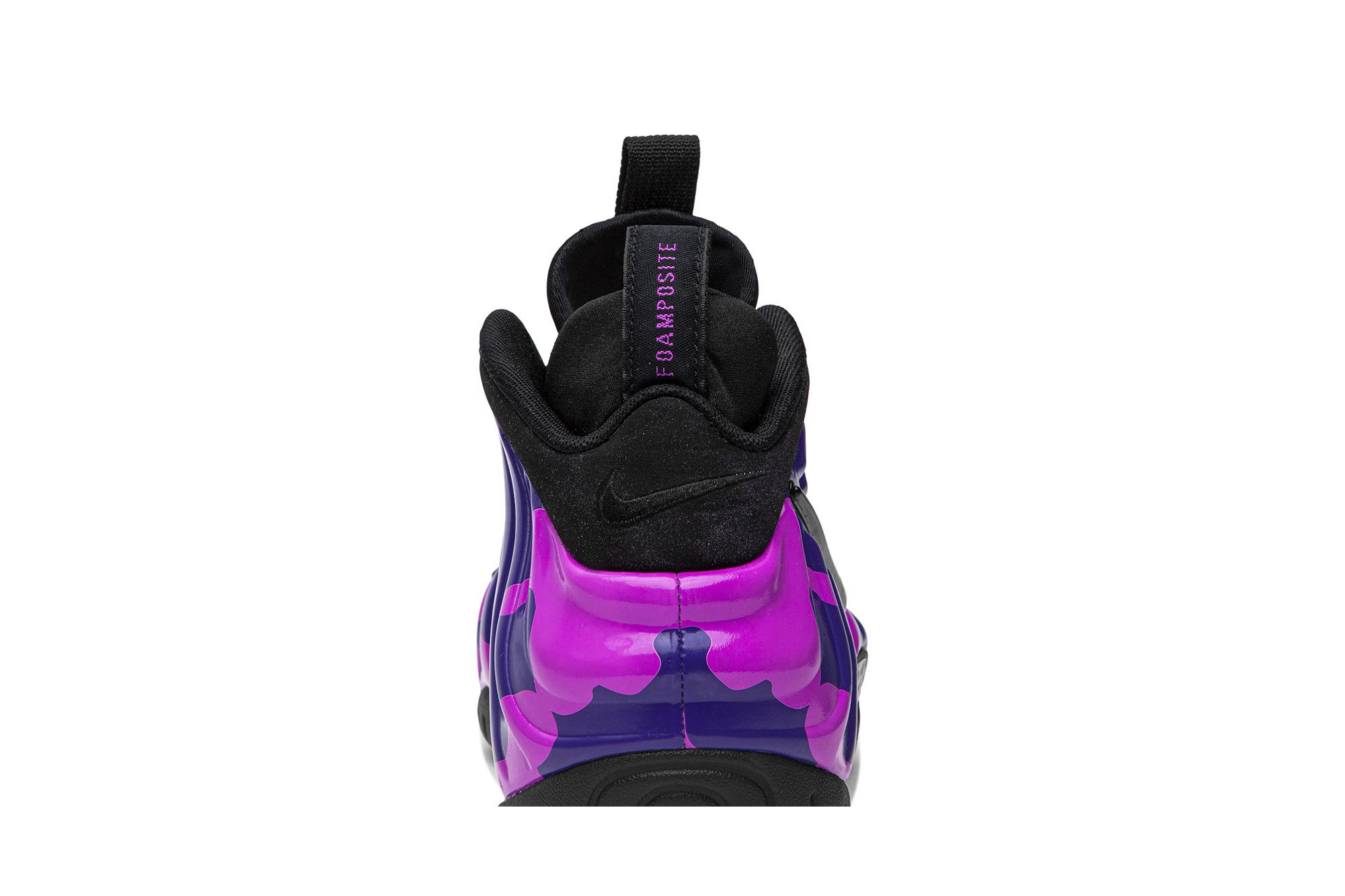 Nike foamposite purple camo on sale
