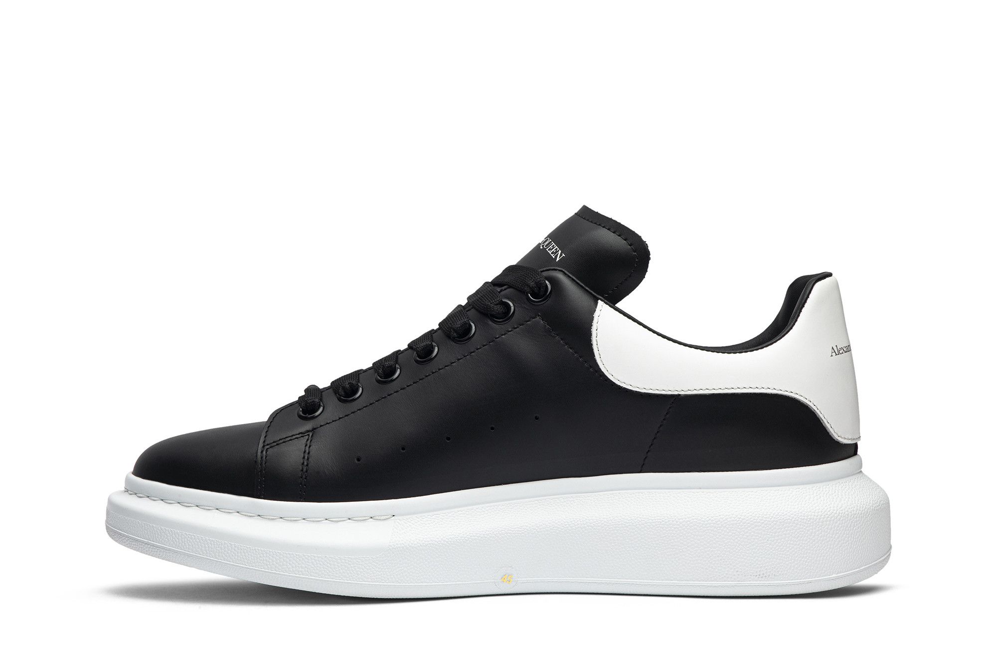 スニーカー MCQUEEN SNEAKERS BLACK/WHITE Buy Alexander McQueen Oversized Sneaker 'Black White