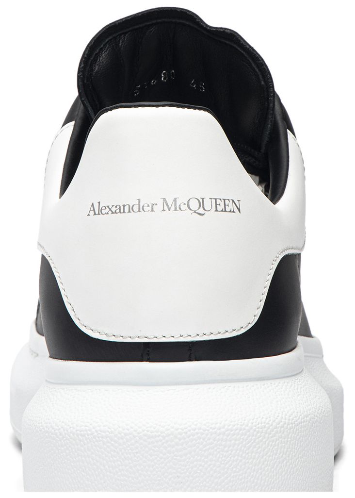 Alexander McQueen Oversized Sneaker Black White